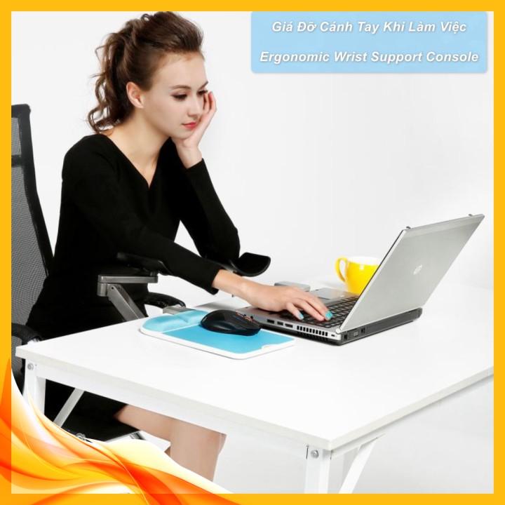 ️ Giá kê khủy tay chóng mỏi, tạo cảm giác thoải mái khi làm việc trên máy tính Ergonomic Wrist Support Console