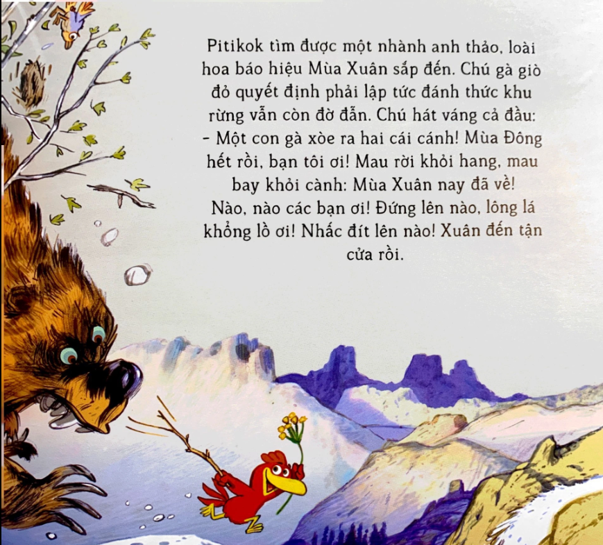 Lại chuyện xóm gà - Pitikok và khu rừng cảm lạnh