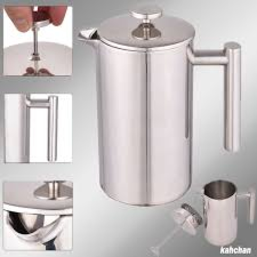 Bình Pha Cà Phê French Press Chuẩn Hương Vị Tự Nhiên, Thơm Ngon Đậm Đà