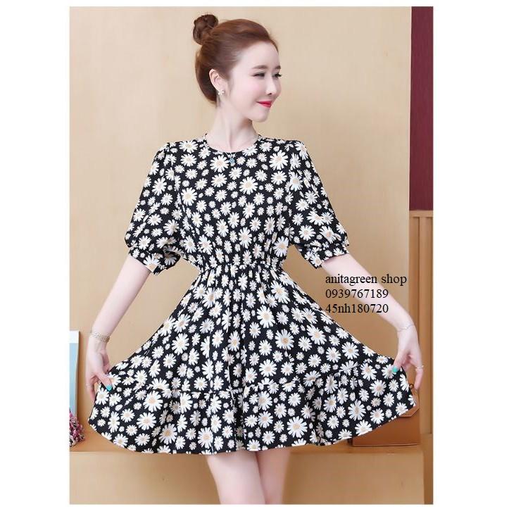 Nh180720-ĐẦM XÒE HOA CÚC TAY PHỒNG