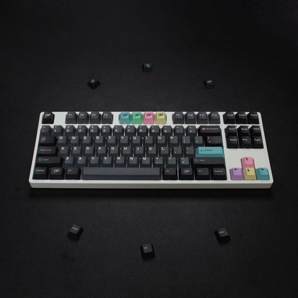 GMK Dracula cherry profile Dye-Sublimation PBT keycap 138 keys 64/87/980/104