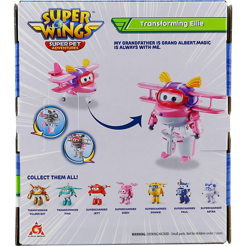 Đồ Chơi SUPERWINGS Robot Biến Hình Cỡ Lớn Ellie Bản Lĩnh YW770238