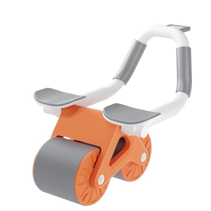 Con lăn 2 bánh lò xo chịu lực tốt siêu bền, bánh bọc nhựa an toàn cho sàn nhà - Con lăn trợ lực thế hệ mới dễ tập cho nam và nữ giảm mỡ bụng, săn chắc toàn thân