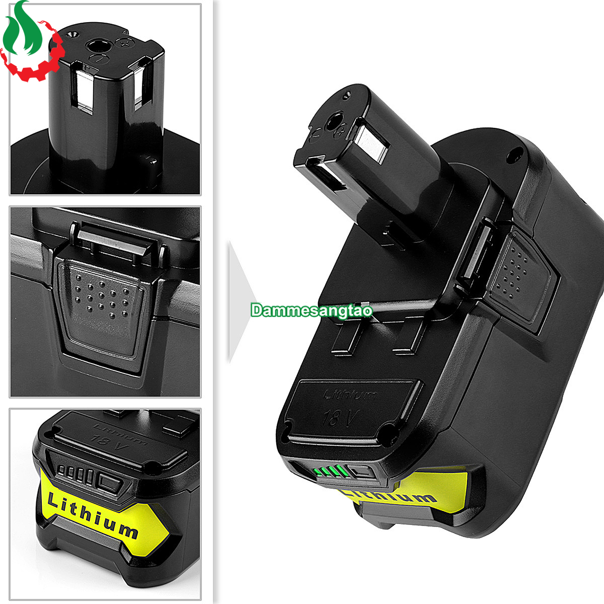 Vỏ mạch dùng cho máy khoan Ryobi ryobi 18V Li-ion