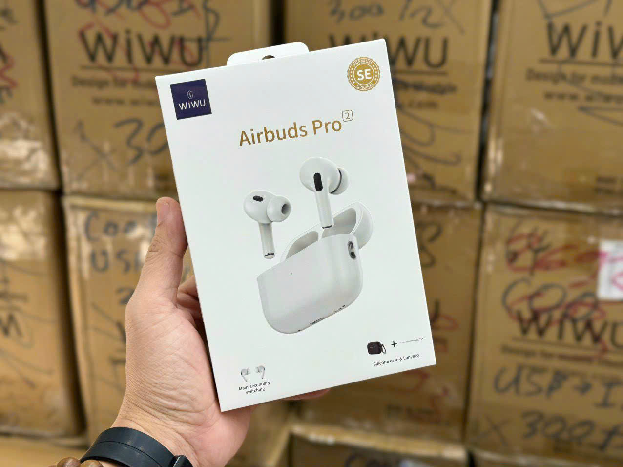 Tai nghe TWS Wi WU Airbuds Pro 2 SE - Hàng nhập khẩu