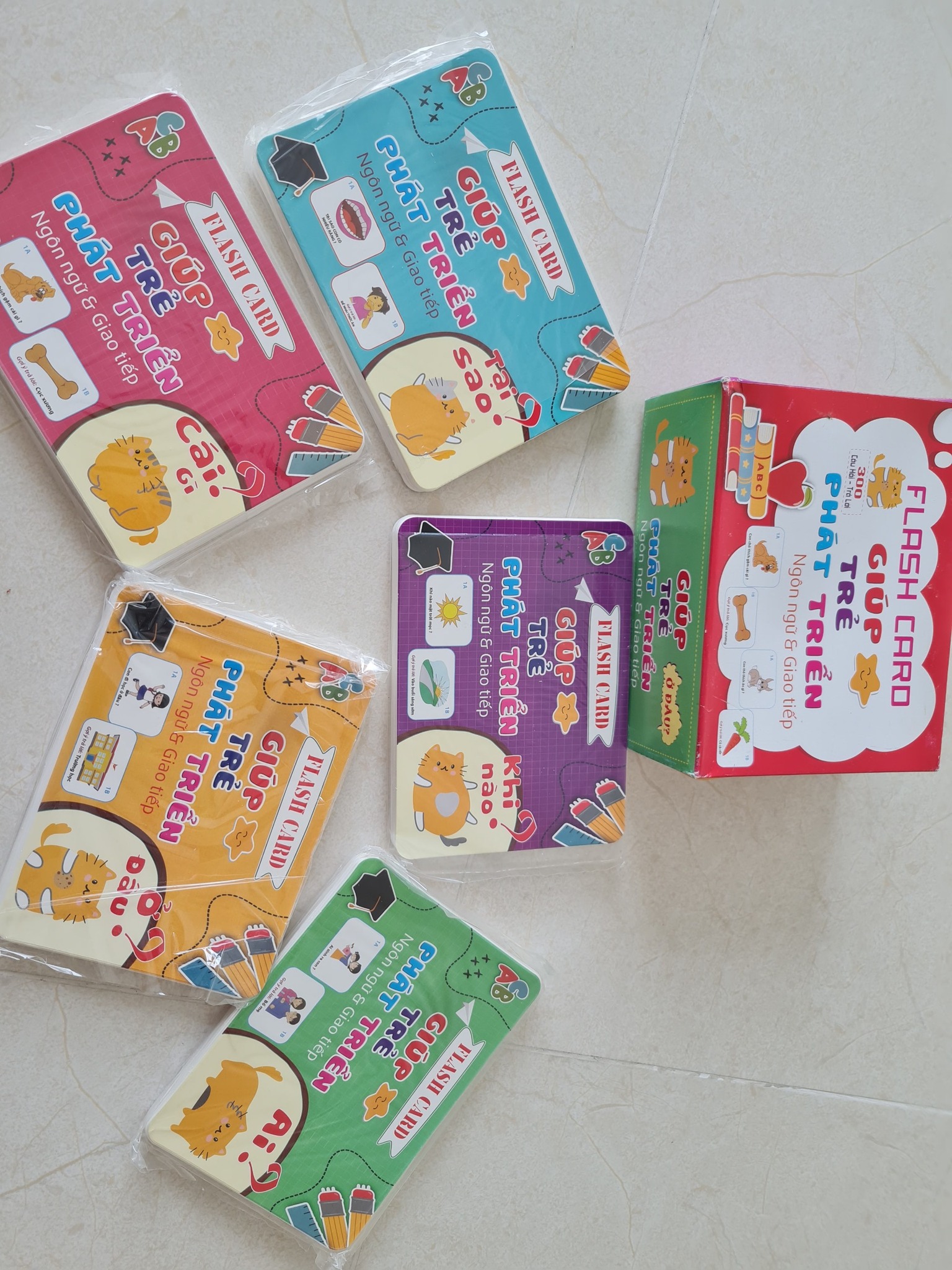 Thẻ Học Thông Minh Cho Bé, Bộ Flashcard 300 Câu Hỏi Và Trả Lời Giúp Bé Phát Triển Ngôn Ngữ Giao Tiếp, Đồ Chơi Giáo Dục Cho Bé