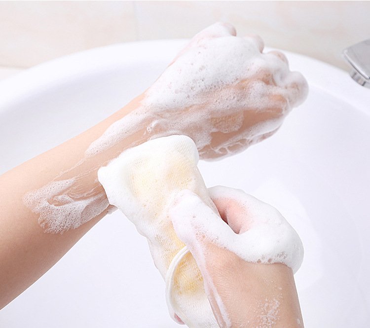 Combo 9 túi lưới tạo bọt xà phòng tắm , rửa mặt , massage