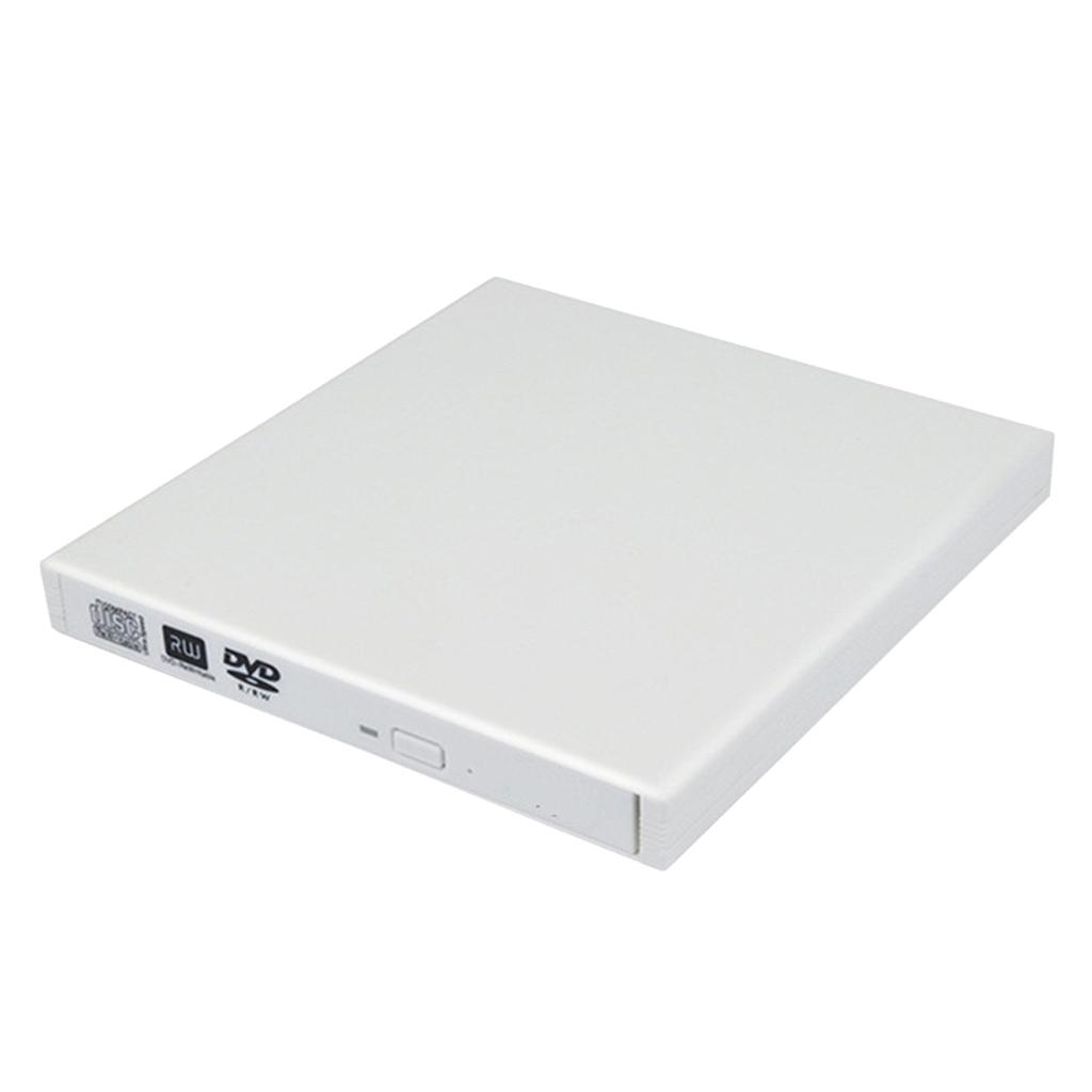 Portable External USB 2.0 DVD RW CD Burner Drive Burner Reader Player for PC
