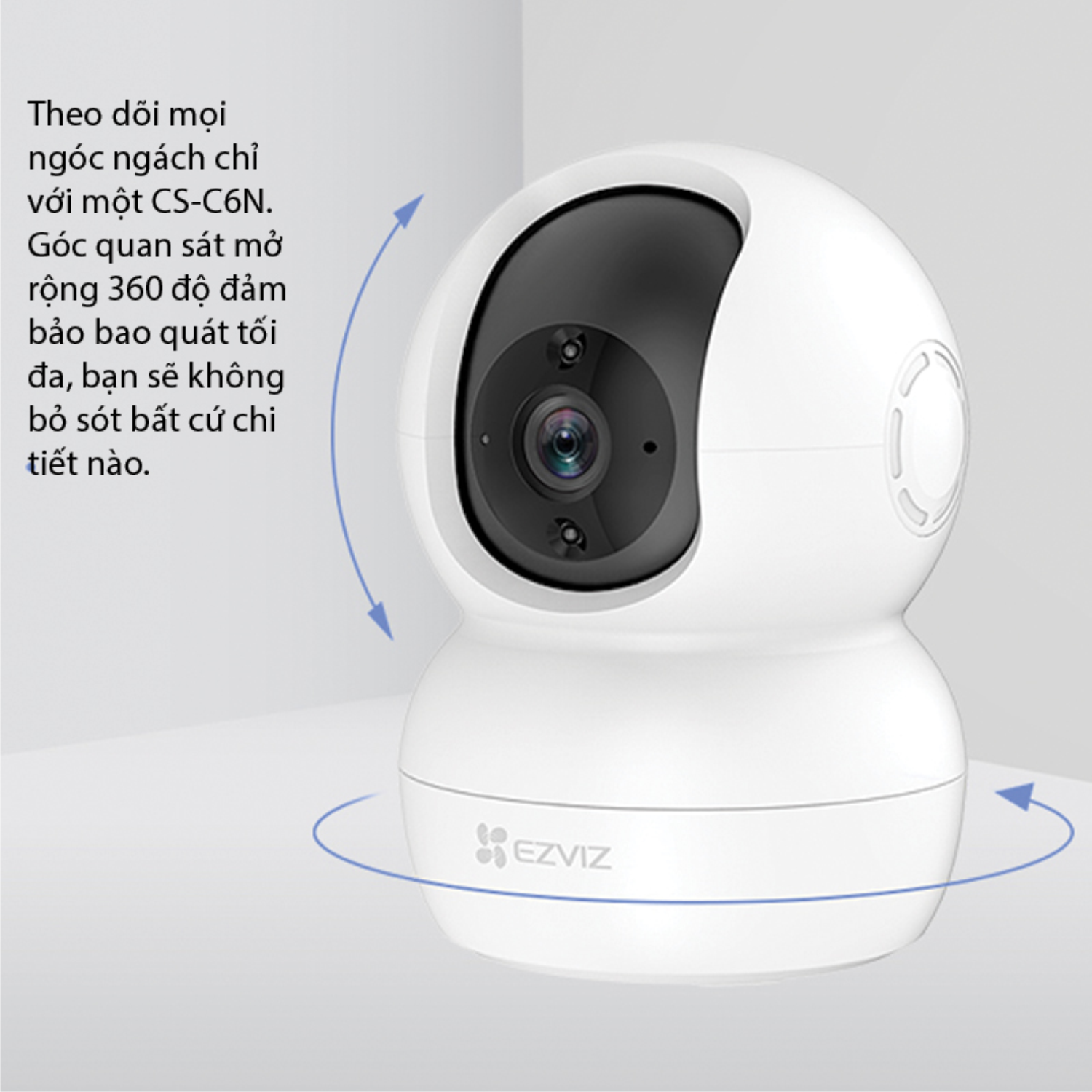 Bộ Camera IP WIFI EZVIZ C6N 1080P Và Thẻ Nhớ 32GB Chuyên Cho Camera IP - Hàng Chính Hãng