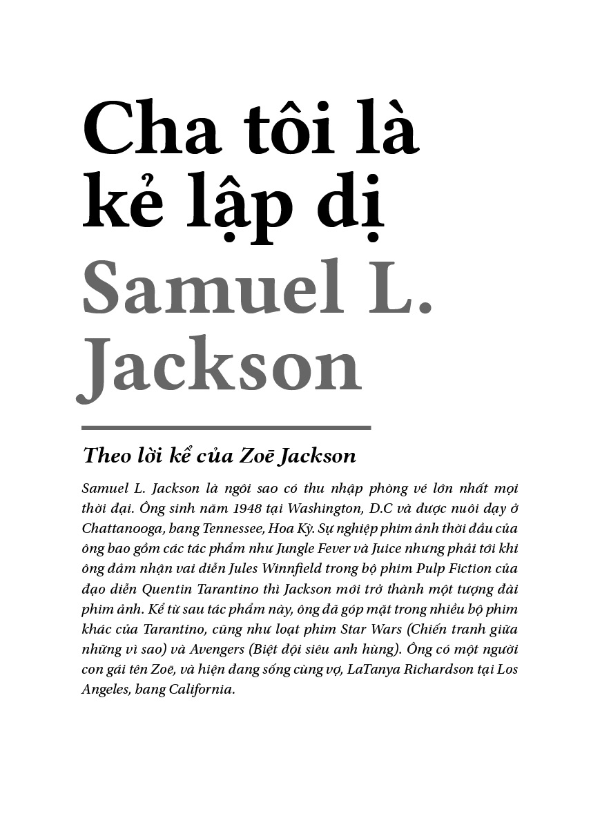 Với Tôi, Cha Chỉ Là Cha