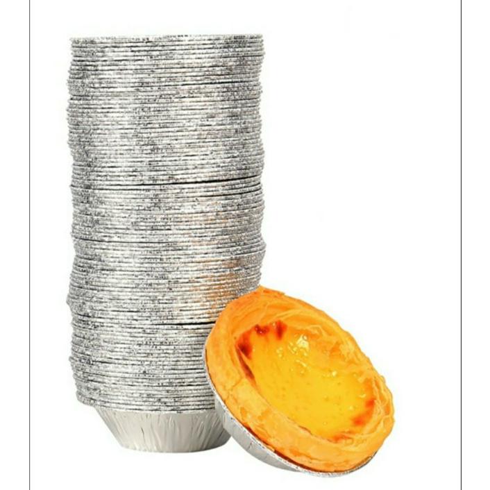 Set 20 Cốc Giấy Nhôm Làm Bánh Tart