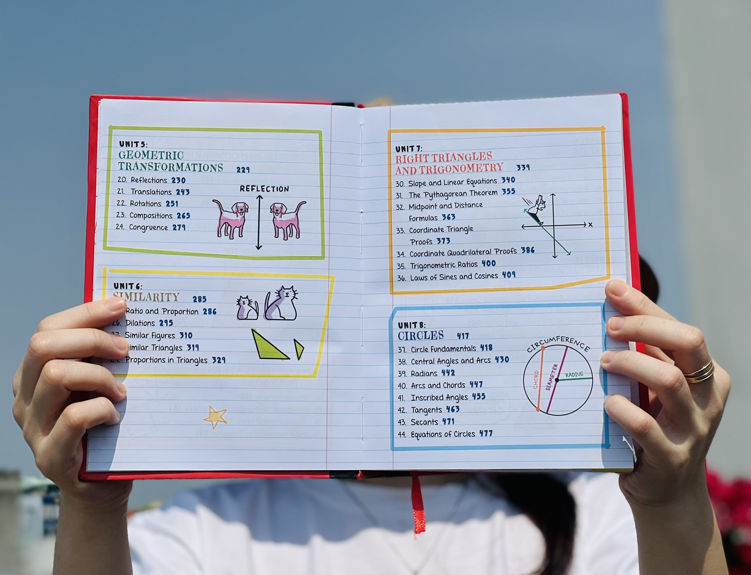 Sách Big Fat Notebooks -Everything you need to ace - Sổ Tay Học Tập Toán Học, Khoa Học, Hóa Học, Hình Học, Đại Số, Khoa Học Máy Tính, Sinh Học - Á Châu Books , bìa cứng in màu