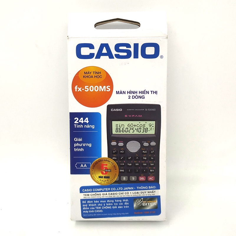 Máy Tính Casio Fx500MS