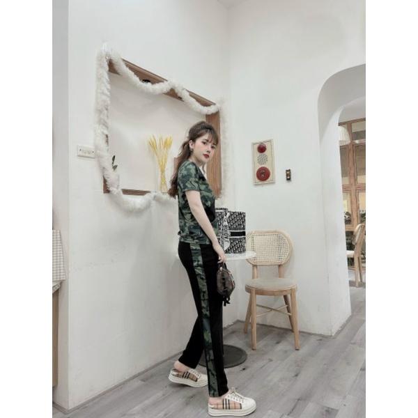 SÉT BỘ THỂ THAO PHỐI HỌA TIẾT LÍNH