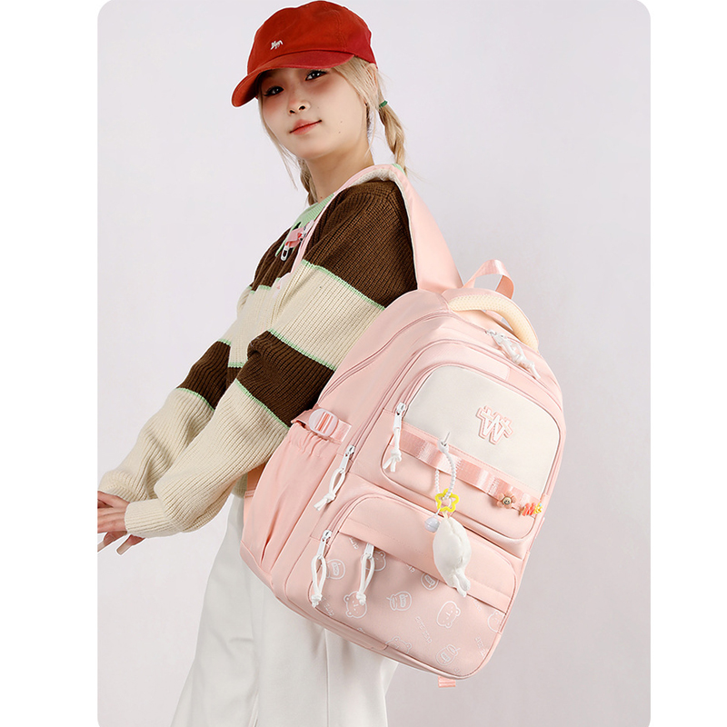 Balo thời trang phong cách Hàn Quốc dày dặn chống thấm nước dùng cho đi học, đi chơi - BEE GEE – BLTT9162