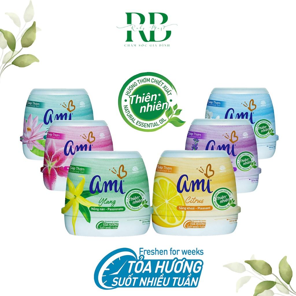 Sáp Thơm Ami Khử Mùi Hương Hoa 200g