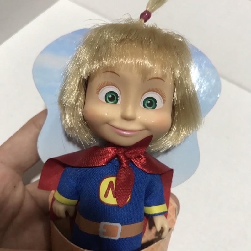 Búp bê kem Masha in cone, búp bê Masha và gấu bear