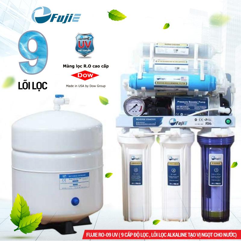 Máy Lọc Nước RO FUJIE RO-09UV CAB - Hàng Chính Hãng