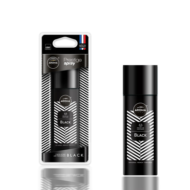 Nước hoa dạng xịt Aroma Car Prestige Spray 50 ml - Black