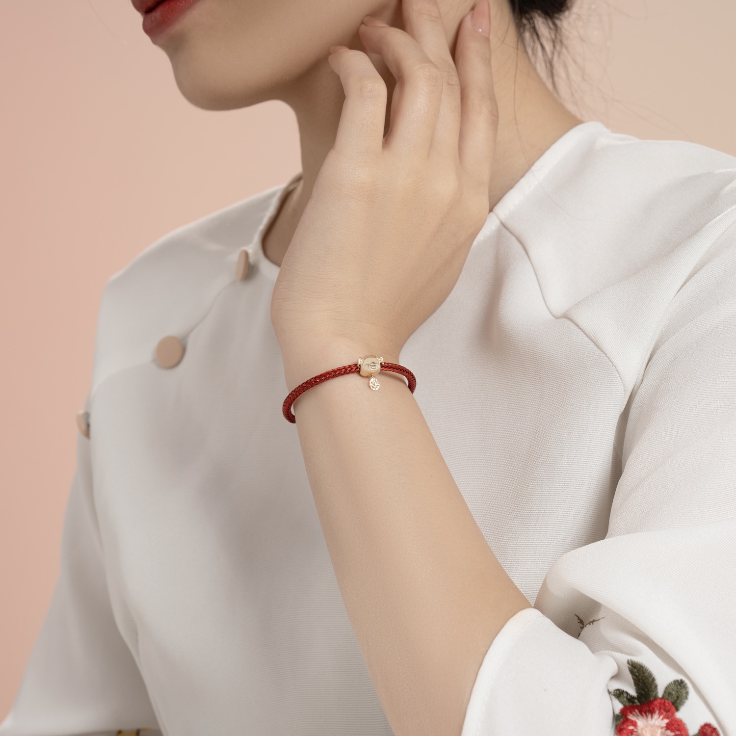 Charm Kim Hợi Vàng 14k LLF222 Huy Thanh Jewelry
