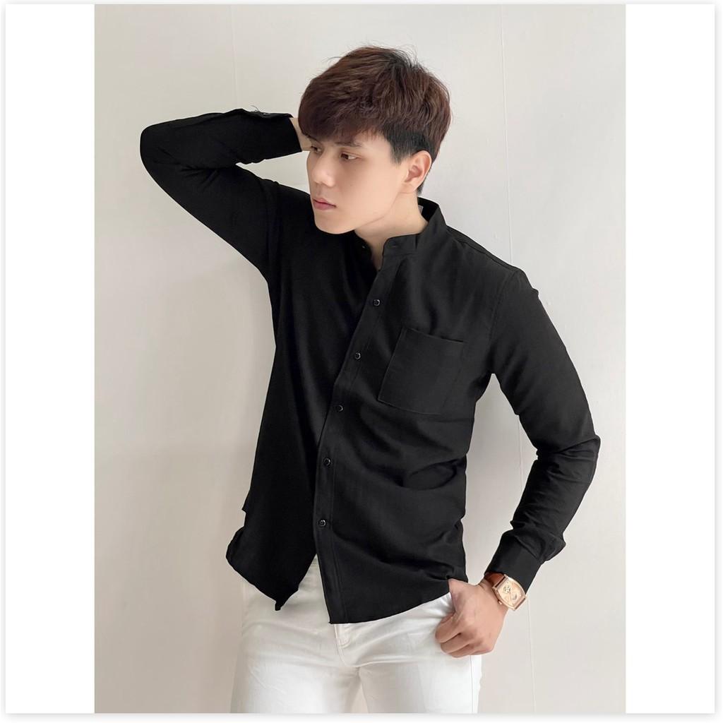 ÁO SƠ MI ĐŨI TAY DÀI,CO TÚI,HOA TIẾT TRƠN NHƯNG KHÔNG KÉM PHẦN SANG TRỌNG LANA FASHION