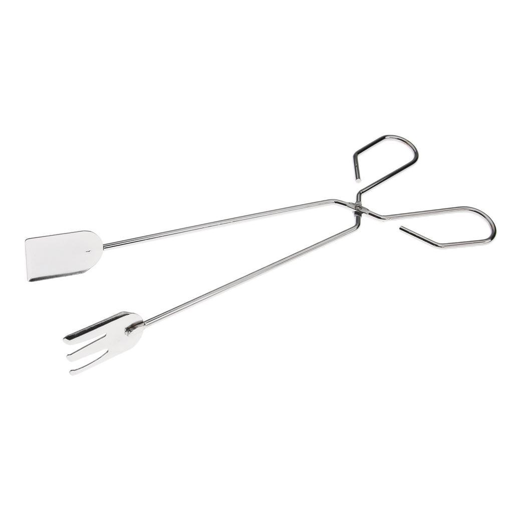 Barbecue Clip Stainless Steel BBQ Food Cooking Clamps Cookware Supplies 30 x 9.5 cm