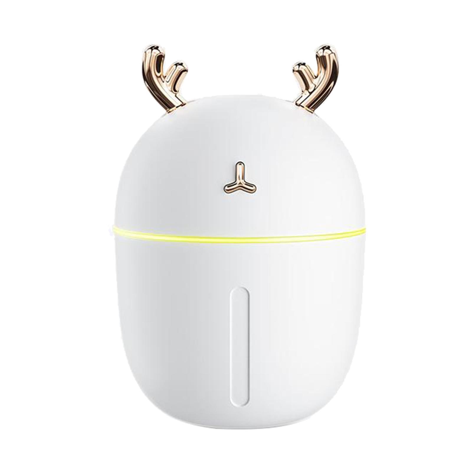 220ML Ultrasonic Air Humidifier Aroma Essential Oil Diffuser for Home White