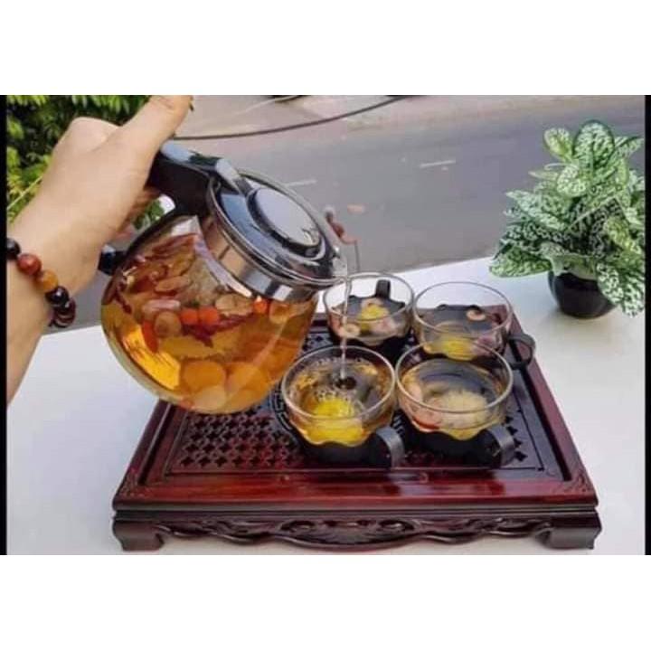 BỘ ẤM LỌC TRÀ CAO CẤP KÈM CHÉN