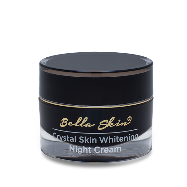 Kem giảm nám, dưỡng trắng da Bella Skin Crystal Skin Whitening Night Cream (30g)