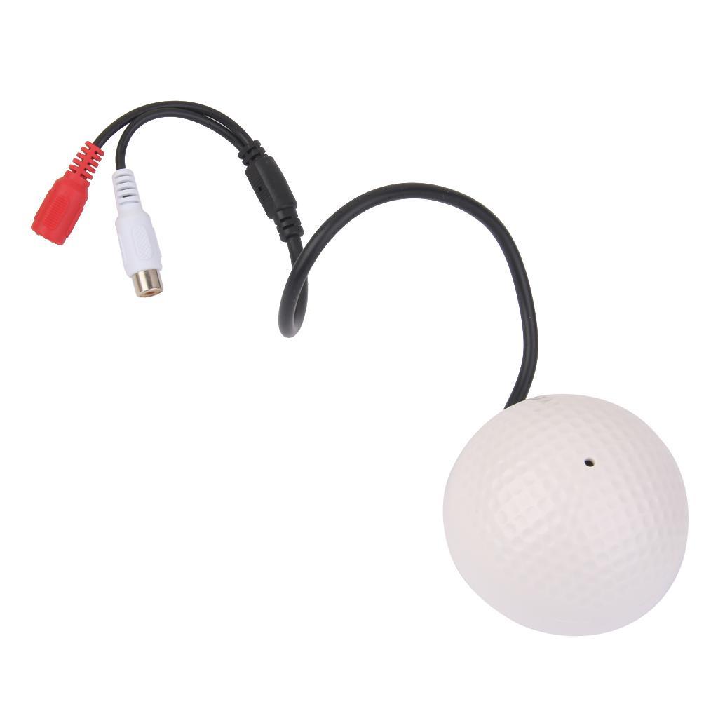 High Sensitive Microphone Audio/Sound Monitor CCTV Security Camera