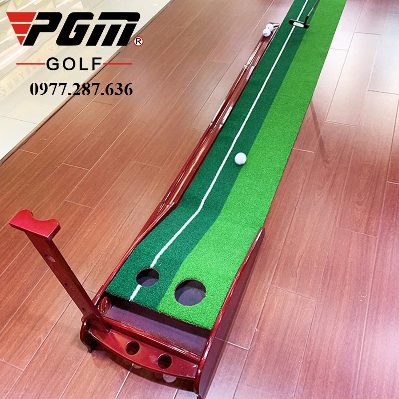 Thảm tập putting golf PGM trong nhà ngoài trời di động chất liệu gỗ cao cấp chắc chắn TT002 - Hàng Chính Hãng