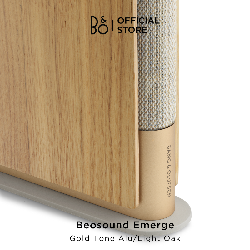 Beosound Emerge - Loa nội thất B&amp;O không dây kết nối Wi-Fi - Hàng chính hãng