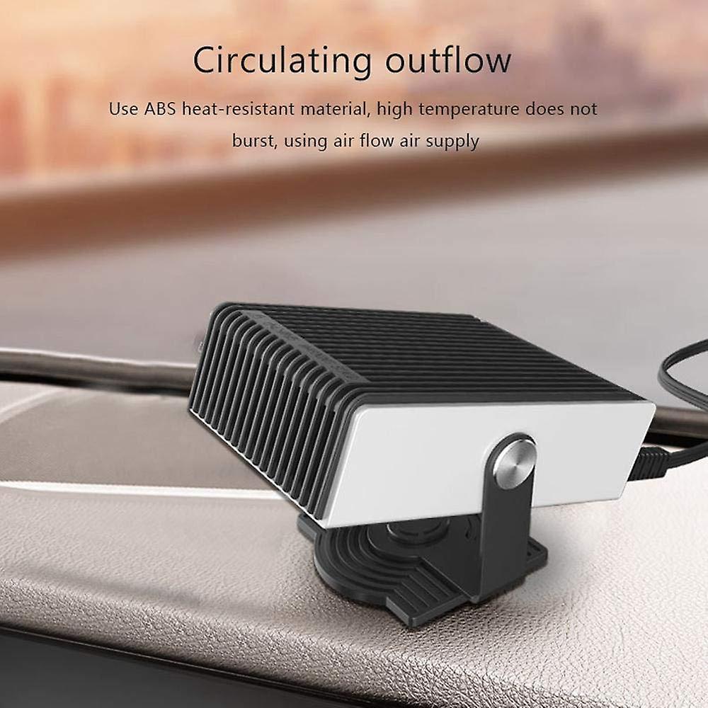 Máy sưởi ô tô di động 12V, 2 trong 1