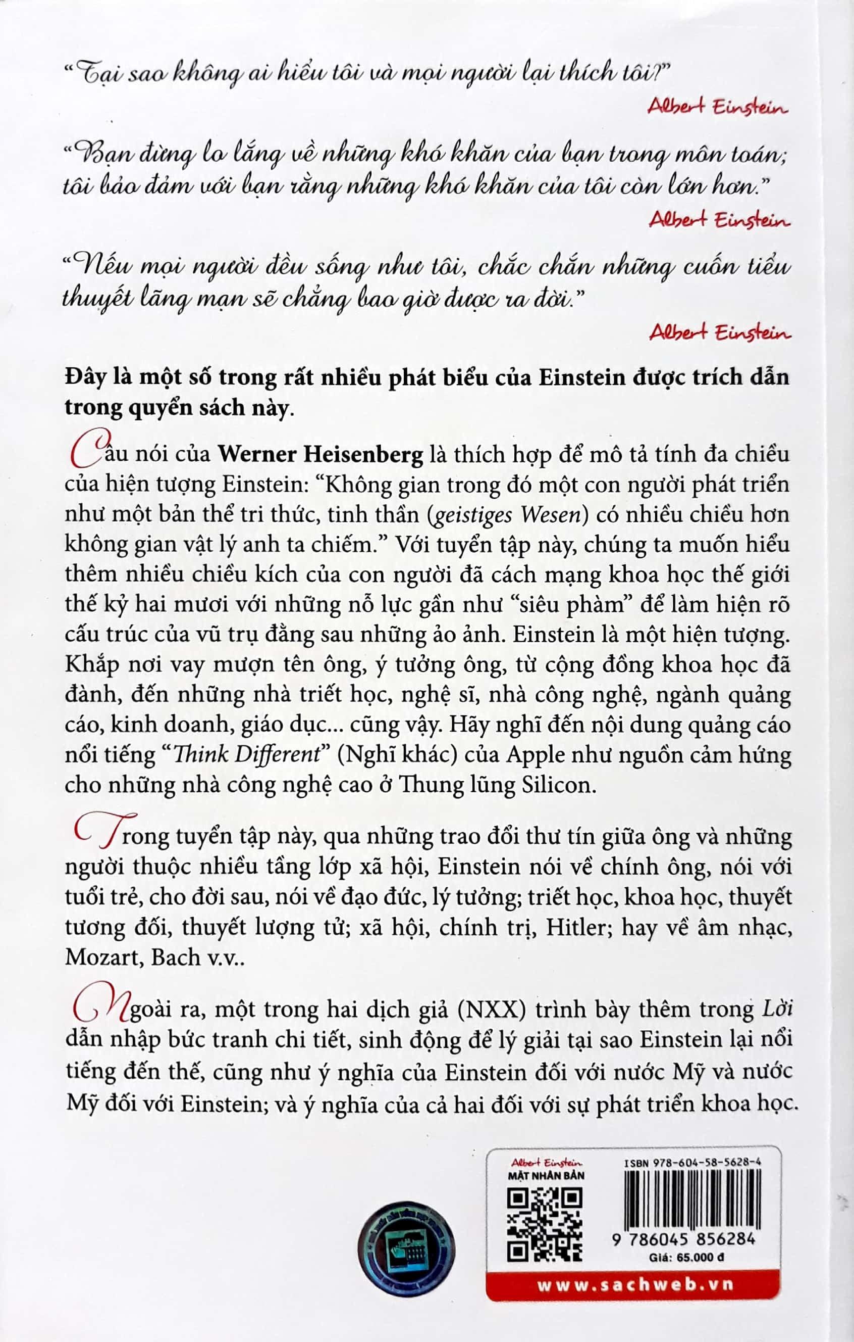 Einstein Mặt Nhân Bản