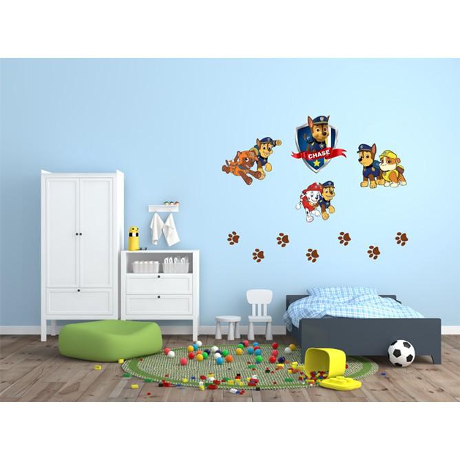 DECAL TRANG TRÍ PHÒNG BÉ ĐỘI CHÓ CỨU HỘ JAW PATROL SỐ 2