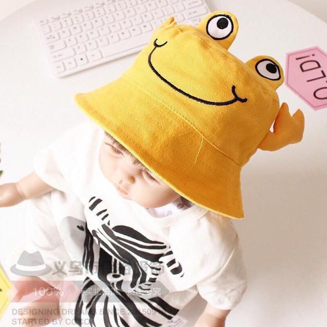 Mũ vải cho bé hình con cua