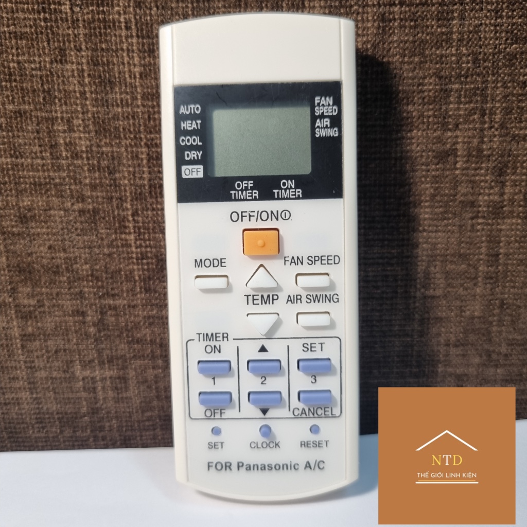 Điều khiển cho điều hòa Panassonic 2 chiều thường