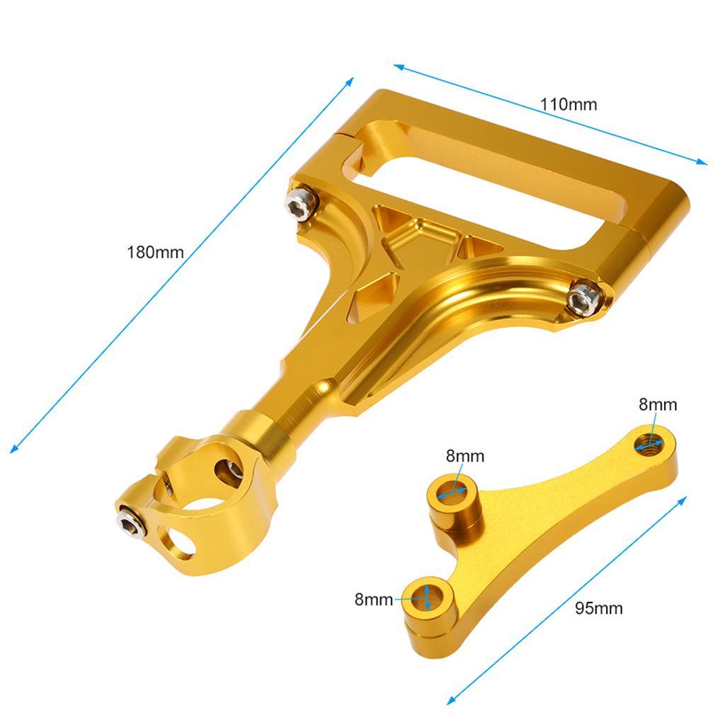 Steering Damper Stabilizer Holder ,Motorcycle Bracket Mounting Motorcycle Parts Fit for Kawasaki 2009 Z750