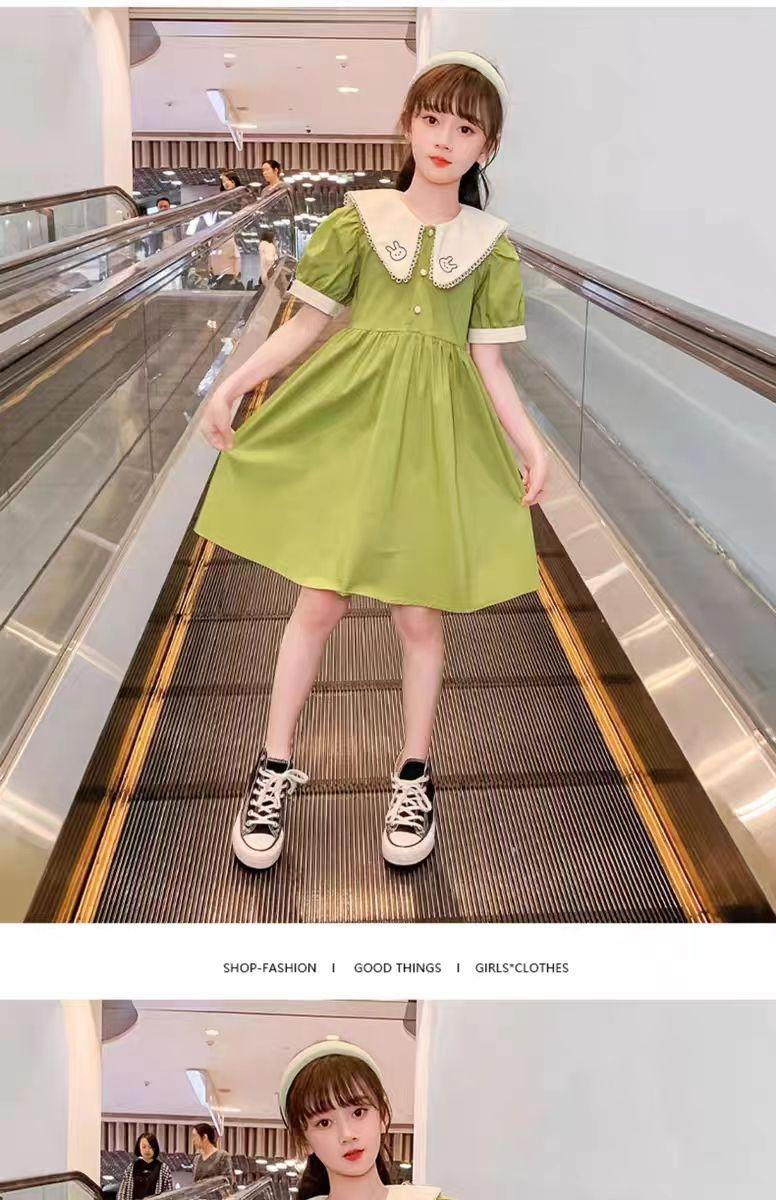 DIYIWEI Váy mùa hè cho bé gái 2023 Hàn Quốc Váy mùa hè cho trẻ em