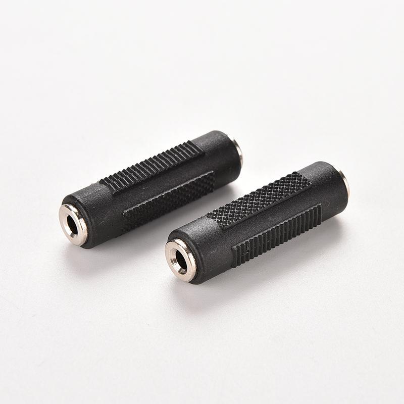 Kim loại Vàng Mini 3.5mm Nữ sang Nữ F/F Jack Stereo Âm Thanh Chuyển Đổi Kết Nối Bộ Chuyển Đổi Âm Thanh Khớp Nối Kết Nối Mạ