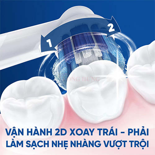 Bàn chải điện Oral-B Vitality Precision Clean Blue D12.513 - Hàng chính hãng