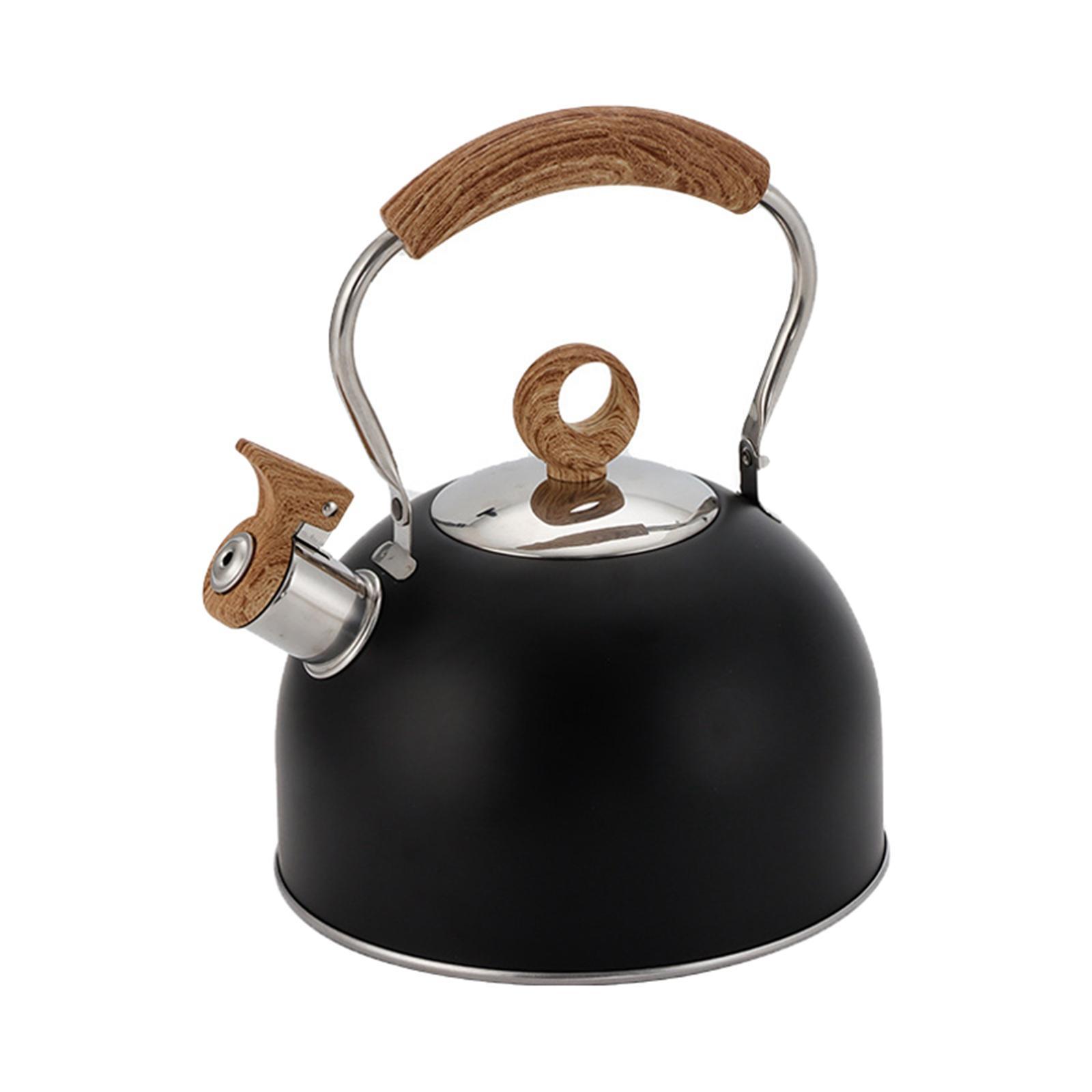 Stainless Steel Tea Kettle Stovetop Whistling Tea Kettle for Electric Pottery Stove