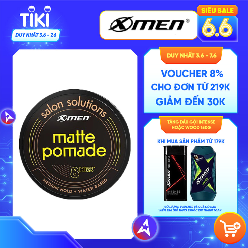 Matte Pomade Xmen Salon Solutions 70g