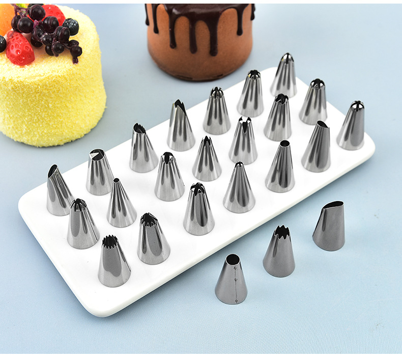 Trọn Bộ Dụng Cụ Bắt Bông Kem Làm Bánh Sáng Tạo Cho Baker, Khuôn Kem Sắc Nét, Giá Tốt Nhất