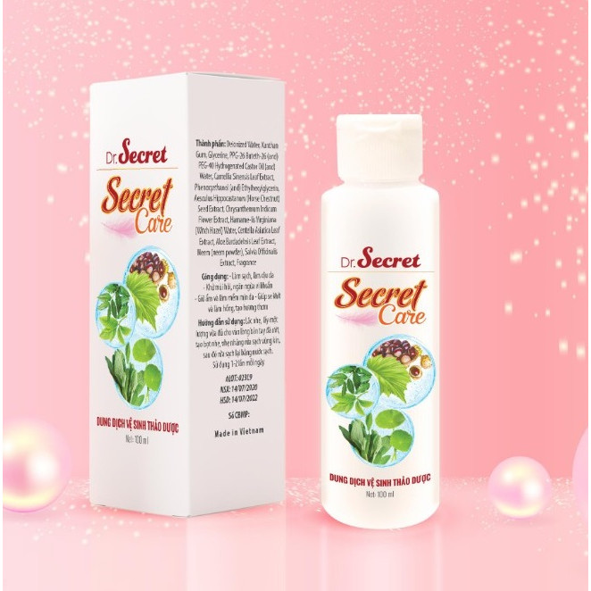 Dung dịch vệ sinh Thảo Dược – SECRET CARE (100 ml)