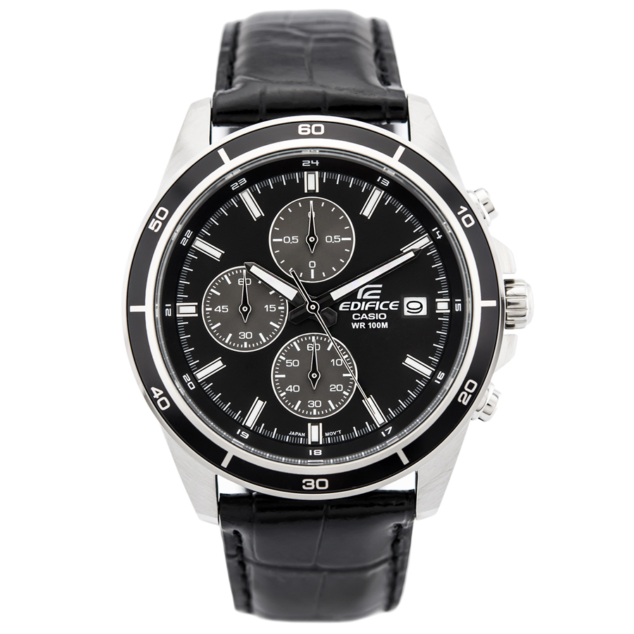 Đồng hồ nam dây da Casio Edifice chính hãng EFR-526L-1AVUDF (43mm)