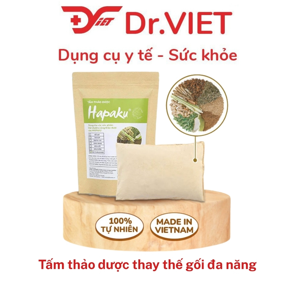 Tấm Thảo Dược Thay Thế Hapaku Cho Gối Chườm Điện - Lõi Thảo Mộc Tự Nhiên Giảm Đau Cổ Vai Gáy Lưng Chính Hãng