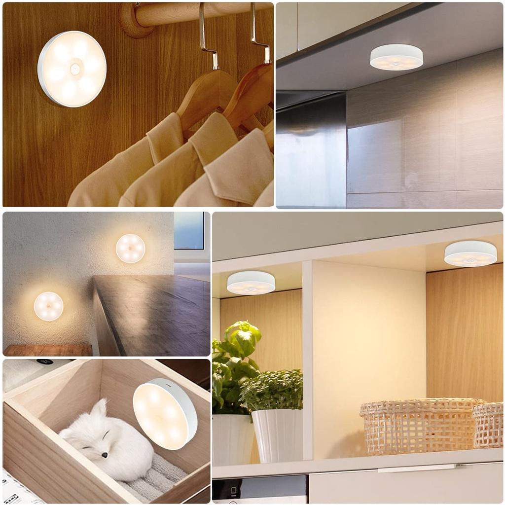 Đèn Led PIR Cảm Biến Chuyển Động PIR Cho Cầu Thang Phòng Ngủ/Cầu Thang/Phòng Bếp/Nhà Bếp/Closet/Phòng Ngủ Có Cổng Sạc USB