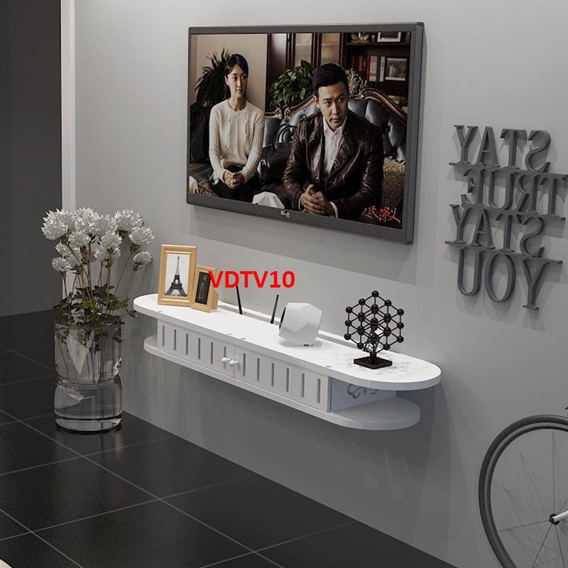 Kệ tivi treo tường trang trí _ Nội thất lắp ráp