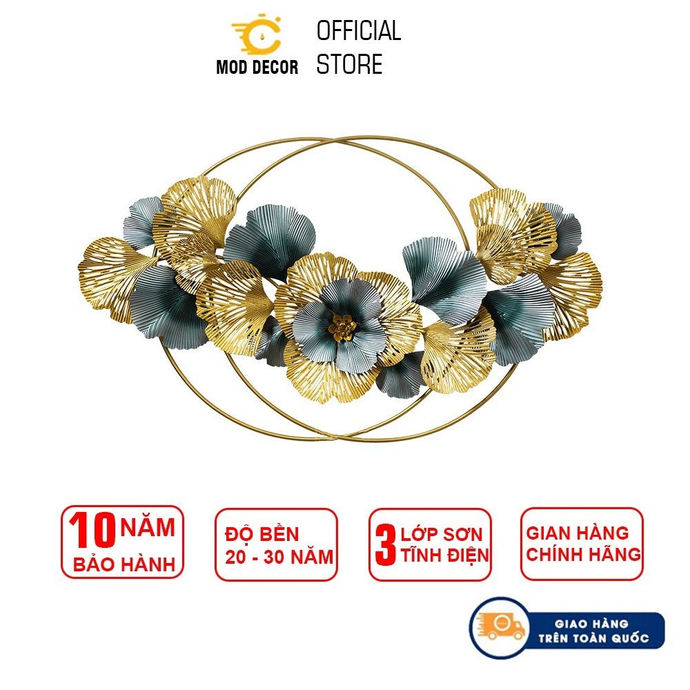 Tranh sắt treo tường trang trí MOD Decor, phong cách Bắc Âu nghệ thuật Lianzhang JJT mã 821